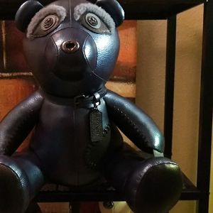 Bran new coach metallic bear full size